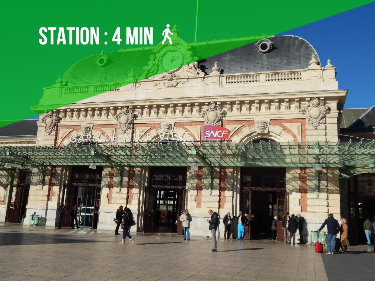 Center - Balcony Quiet - Air Conditioner - Kitchen - Wifi - Tram Nice Exterior photo