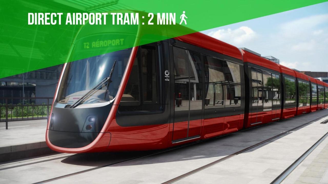 Center - Balcony Quiet - Air Conditioner - Kitchen - Wifi - Tram Nice Exterior photo